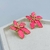 Brinco Flor Amélia - Resinada - Rosana Bijoux 
