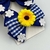 Kit 2 Laço Azul Xadrez com Xuxinha - Girassol - comprar online