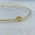 Choker Gargantilha folheado a ouro - Nó - comprar online