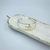 Bracelete vazado fino - Estrela vazada no meio - comprar online