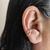 Piercing fake folheado a ouro - círculo grosso liso - comprar online