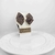 Conjunto infantil laço + kit de pulseiras - LV marron e creme na internet