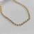 Pulseira folheada a ouro - Fina Strass - comprar online