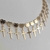 Colar choker folheado a ouro Crucifixos com corações liso - Rosana Bijoux 