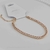 Pulseira banhada - Cravejada Rosana strass Grande