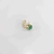 Piercing fake folheado a ouro vazado circulo Jade - comprar online