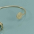Bracelete coração de acrílico e pai nosso - Cinza na internet