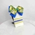 Conjunto infantil laço + kit de pulseiras - Brasil + personagem - comprar online