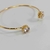 Bracelete dois pontos de luz zircônia