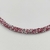 Tiara Cravejada strass Pink com Prata - comprar online