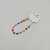 Pulseira folheado a ouro - corações esmaltado colorido - loja online