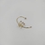 Ear cuff 2 strass + 3 Pedras Cristal na internet