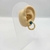 Brinco Circulo Textura de bolinha + Strass - loja online
