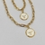 Conjunto Colar + Pulseira Paz Elo pequeno esmaltado - Branco - comprar online