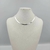 Colar Choker folheada a prata - fita 3 mm - comprar online