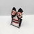 Conjunto infantil laço + kit de pulseiras - Minnie Love Preto e Vermelho - Rosana Bijoux 