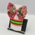 Conjunto infantil laço + kit de pulseiras - Moana Verde Neon com Pink na internet