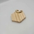 Bracelete folheado a ouro - Forma de Curva Liso - Rosana Bijoux 