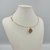 Choker Gargantilha (Menino) com pingente Oval - Cravejado - comprar online