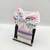 Conjunto infantil laço + kit de pulseiras - Nuvem com Guarda Chuva e corações - Rosa - comprar online