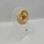 Brinco Argola Fina + Circulo de Zircônia Pendurado - Rosana Bijoux 