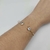 Bracelete 2 Mini Circulo de Zircônia - comprar online