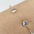 Bracelete 2 Mini Circulo de Zircônia
