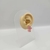 Brinco Folha Pequena - Resinada - Rosana Bijoux 
