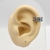 Piercing fake folheado a prata 3 voltas cravejado - Colorido