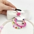 Conjunto infantil 3 em 1 - Colar, kit de pulseiras e laço - Gatinha Marie - comprar online
