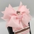 Conjunto infantil laço + kit de pulseiras - Pin Bailarina (Rosa)