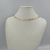Colar choker Trevo Vazado - Rosana Bijoux 