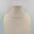 Colar choker folheado a prata bolinhas juntas Rosa - comprar online