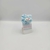 Conjunto infantil laço + kit de pulseiras - Pin Nuvem Franzido Azul - comprar online