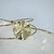 Bracelete vazado fino - Circulo trabalhado no meio - comprar online