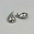 Brinco Folheado Níquel free - Curved (G) - Rosana Bijoux 