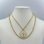Colar Choker Duplo veneziana fina -Árvore da vida resinada (Branco) na internet