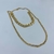 Colar Duplo - Corrente fina + Groumet pequena lisa - Rosana Bijoux 