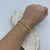 Pulseira Malha Serpente 6 cm - comprar online