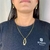 Conjunto Folheado a ouro - Colar + Brinco - Forma Orgânica - comprar online