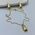 Conjunto Folheado a ouro - Colar + Brinco - Gota slim na internet