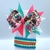 Conjunto infantil laço + kit de pulseiras - Turma da Lol - Rosana Bijoux 