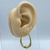 Brinco Banhado - Oval Contorno - Rosana Bijoux 