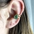 Piercing fake folheado a ouro vazado com Gota - Jade - comprar online