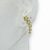 Ear cuff Folheado a ouro - Estrelas com textura