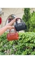 Bolsa Tiracolo Com Alça De Mão Preta/Marrom - comprar online