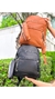 Mochila Feminina Impermeável Com Necessáire Preta/ Caramelo - comprar online