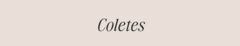 Banner da categoria Coletes