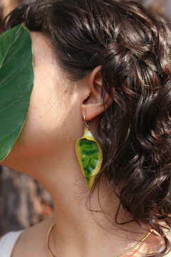 Conjunto Gargantilha e brinco Espada de Santa Barbara on internet