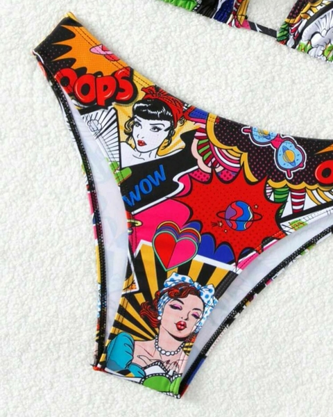 Calcinha Biquini Sunkini Pop Art - comprar online